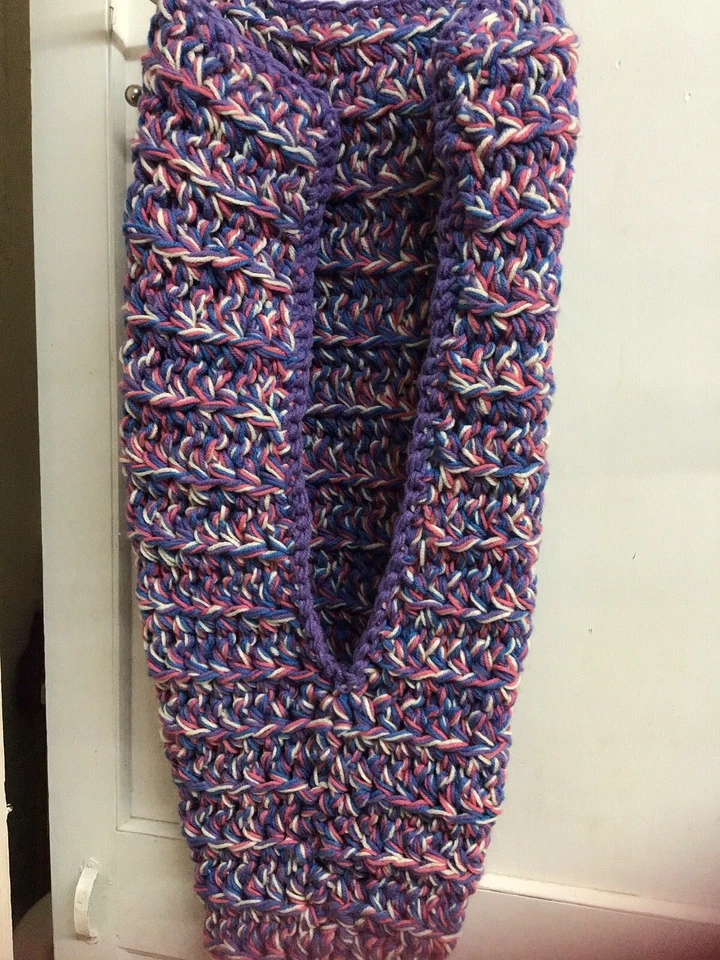 Ladies Or Medium Child Long  Mermaid Hand Knitted Skirt 43” Long - Image 4 of 4