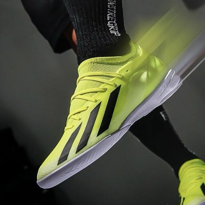 Мужская футбольная обувь Adidas X Crazyfast League для внутреннего футбола Messi Cleats #701