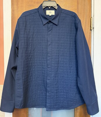 WRK Work Rest Karma Clothing Matteo Gottardi Snap Down Shirt Quilted Jacket