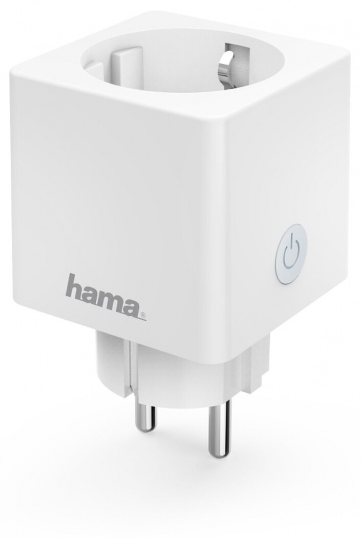 Wi-Fi розетка Hama 176575 Mini с измерением потребления | Источником питания