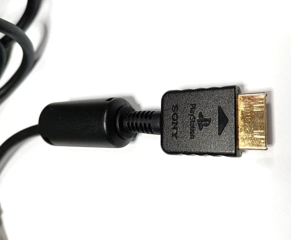 Genuine OEM Sony Official D-Terminal Cable Playstation 1 2 3 PS1 PS2 PS3 PSX - Image 4 of 4