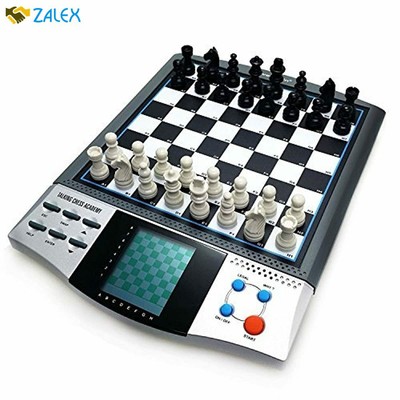 Magnet Chess Set Board Game Electronic Travel Talking Checkers Master Pro 8 In 1 Ebay