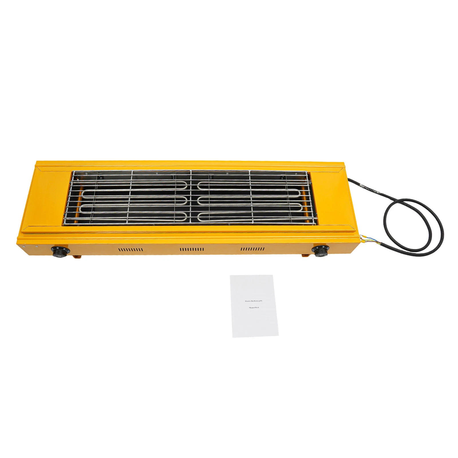 BBQ Grill Electric Portable Countertop Barbecue Grill Camping Grill Rectangular