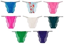 VICTORIA'S SECRET VERY SEXY SHINE STRAP LACE CHEEKY PANTY BLING XS S M L XL XXL