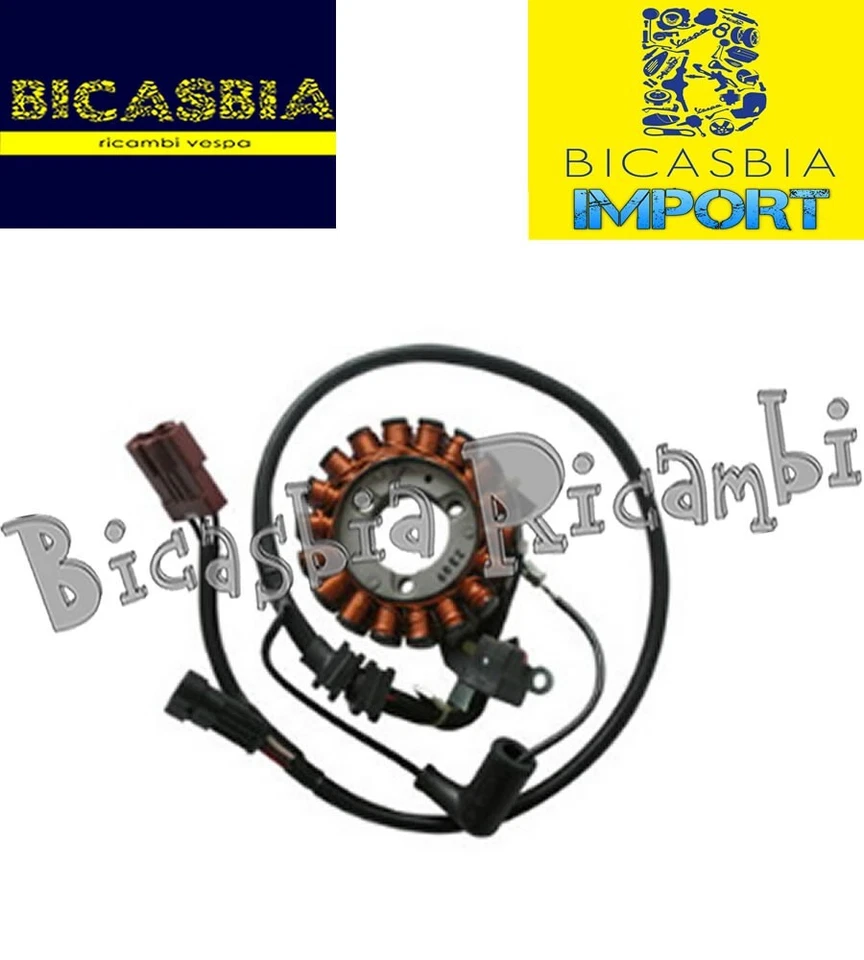 11520 - Stator De Magnète Peugeot 250 Geopolis Satelis - Piaggio 125 MP3 4V - Photo 1/1