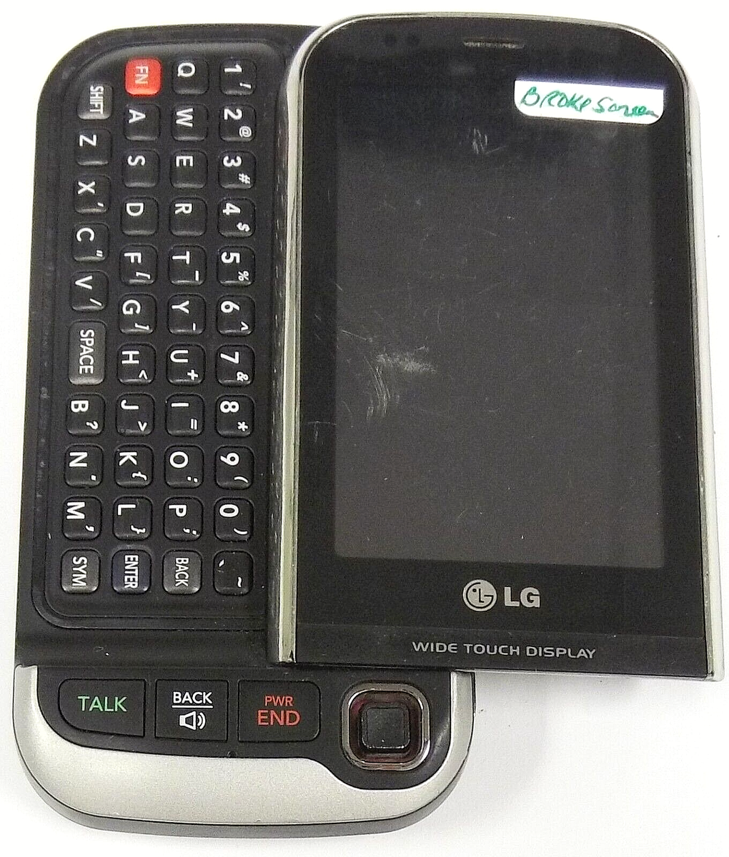 LG Tritan AX840 / LG840 - Silver and Black ( Alltel ) Rare