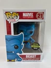 Funko Pop! Marvel #21 Flocked Beast Gemini Collectibles Exclusive limited 240pc