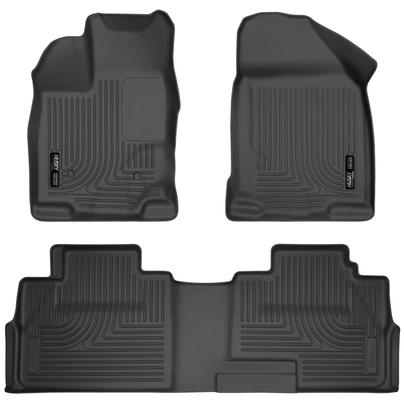 Forros de piso Husky Liners 99761 Weatherbeater para Ford Edge &amp; Lincoln MKX Foto 2 de 4
