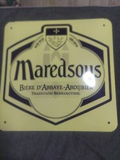 plaque émaillée ancienne bière