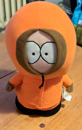 South Park 12" Kenny McCormick Comedy Central 2008 Nanco Plush Orange matt trey - Afbeelding 1 van 6