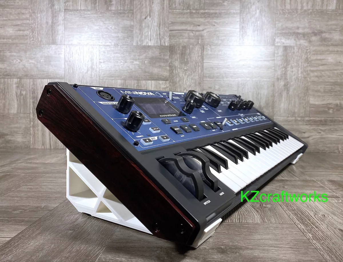 30º Angle Stand for Novation MiniNOVA & UltraNOVA Synths -Color WHITE -US Seller