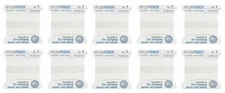 Pack of 10 Griffin White #1 Nylon Jewelry Bead Stringing Cord 6.5' w/ Needle​