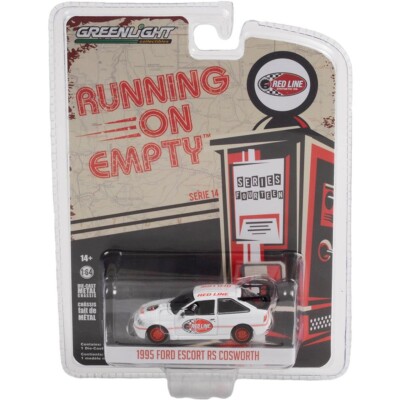 1995 Ford Escort RS Cosworth  Red Line Race ** Greenlight Running Empty 1:64