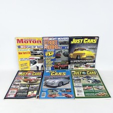 6x Mixed Car Magazines bundle lot vintage 1988 - 2009 Just Cars Modern Motor