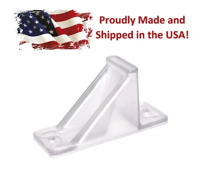 JSP MANUFACTURING® Clear Polycarbonate Mini Roof Snow Ice Guard - 1 Pack | Prevent Sliding Snow