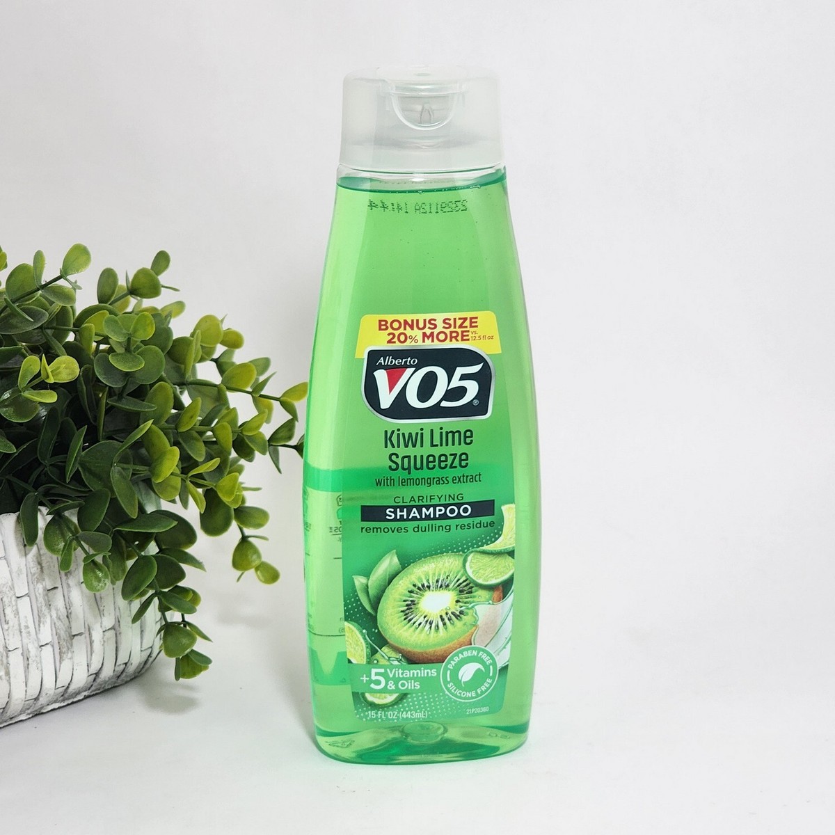 Alberto VO5 Kiwi Lime Squeeze with Lemongrass Clarifying Shampoo