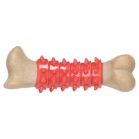 Flamingo Hundespielzeug Nyra Knochen Beige 17X5,8Cm FüR Hunde Aller GrößE