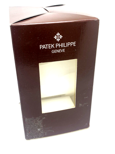 PATEK PHILIPPE GENEVE GENUINE Service Center Brown Cardboard Box Watch