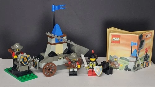 Lego Castle 2 Sets #4816 Knight's Catapult, #4801 Defense Archer Princess Storm