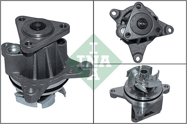 Wasserpumpe MotorküHlung FüR Ford Mazda Volvo Land Rover C-MAX Fiesta V Focus-image