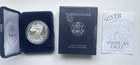 1997-P $1 American Silver Eagle One Dollar .999 w/ OGP Box & COA ASE PROOF