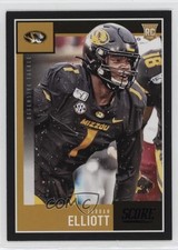 2020 Score Rookies Black Jordan Elliott #343 2u3