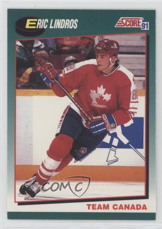 1991-92 Score Rookie and Traded Box Set Eric Lindros #88T HOF 0dk