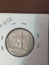 1929 5 Lire Italy Silver 5L Coin - BU Uncirculated