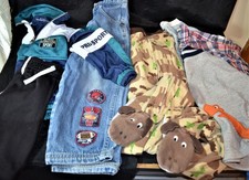 Boys Clothing Lot, Size 3 and 4 Carter, Healthtex, pajamas 7 pieces Shirts Pants