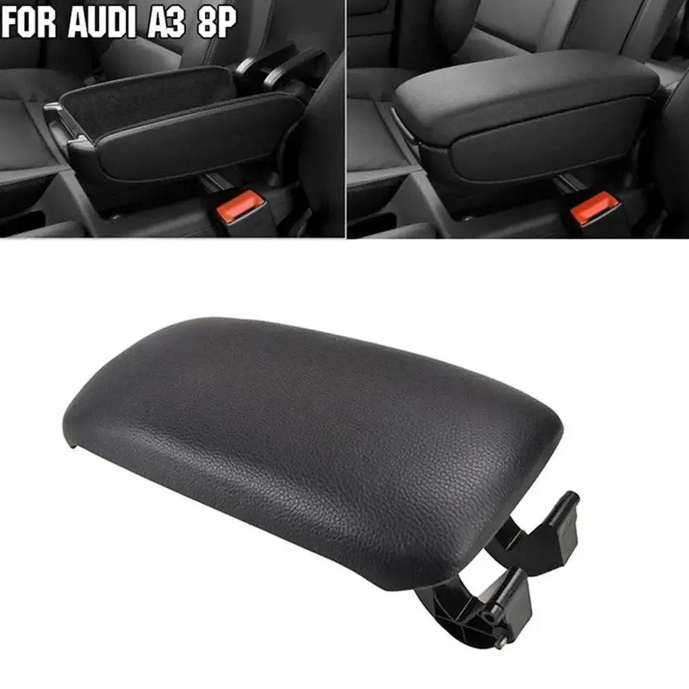 Ricambio Coperchio Bracciolo per Audi A3 8p 2003-2012 Poggia Braccio Eco Pelle - Miniatura 4