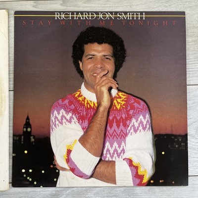 Richard Jon Smith Stay With Me Tonight SINGLE Vinyl Record Album