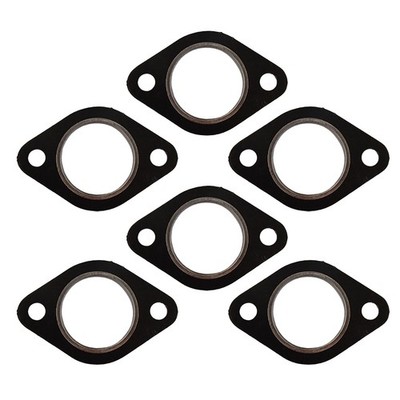 Qty 6: Exhaust Manifold Gasket Fits John Deere Replaces R90658