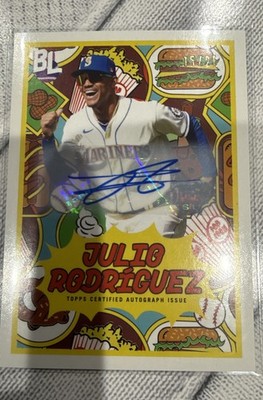 2023 Topps Big League Julio Rodriguez #BL-12 Autographs /25 (AU)