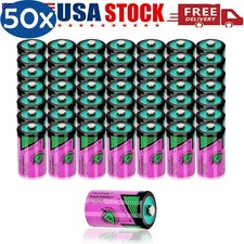   50X 3.6V Tadiran TL-5902 "1/2 AA" 1200mah Lithium Battery TL5902 battery