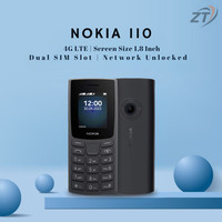 Nokia 110 4G (2023) Mobile Phone SIM-Free Unlocked Dual SIM Midnight Blue