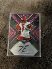 2023 Wild Card Tiyon Evans Purple Lazers Auto Mania /8
