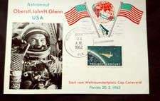 1962 SPACE LUFTRAUM USA UNITED STATES OF AMERICA ASTRONAUT JOHN H. GLENN (K10)