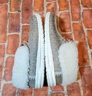 Hey Dude Wendy Fold Stitch Cozy Walnut Faux Fur Lined Slip-On Shoes Size 9 — photo 3