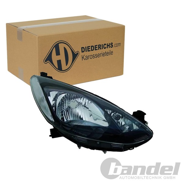 Diederichs Halogen Scheinwerfer Rechts Passend FüR Mazda 2 | 5605080-image