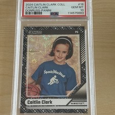 2024 PANINI CAITLIN CLARK COLL DONRUSS PANINI #18 CAITLIN CLARK PSA 10