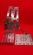 Gilbert Erector Set Nice Parts Gearbox Side Plates, Base Plate, Battery Holder