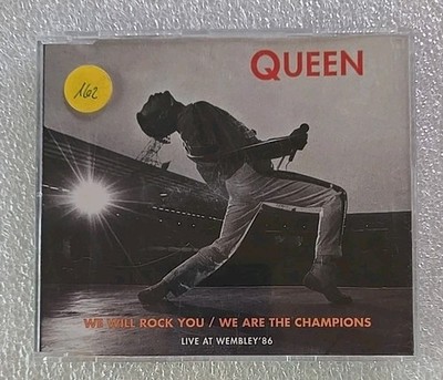 Queen - We Will Rock You/We Are The Champions (4-Track CD Single 1992) Wembley