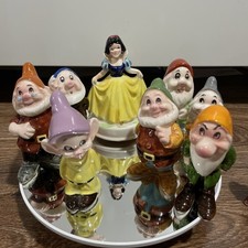 Vintage Rare Snow White Seven Dwarfs disney c...