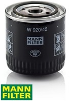 Mann-Filter W920/45 ÖLfilter MotoröLfilter