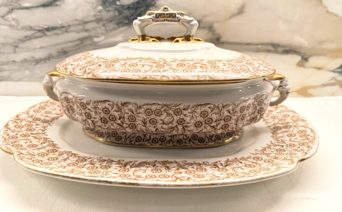 Deyx pots pour les oeufs collection Royal Worcester en porcelaine