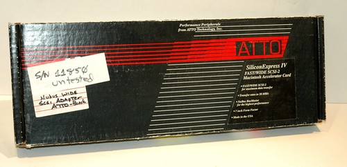 ATTO SiliconExpress IV NUBUS Fast Wide SCSI 2 Karte für Apple Macintosh - Bild 5 von 5
