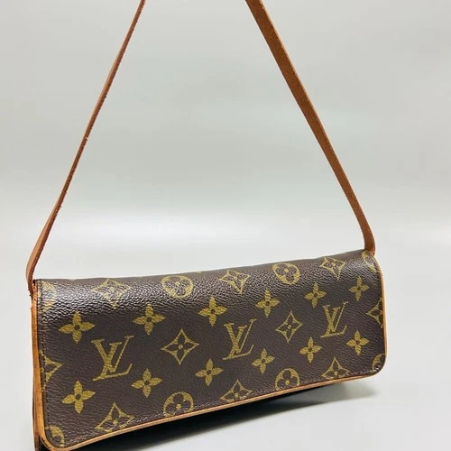 Louis Vuitton Pochette Twin GM M51852 Monogram Shoulder Bag (Good)