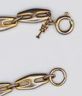 Vintage Crown Trifari Mark Necklace Classic Gold Tone 35" Long Oval Chain Style — photo 5
