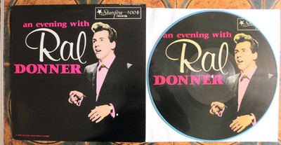 RAL DONNER    An Evening with RD LP picture disc & blue wax Star Fire - SLP-1004