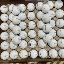 50. Titleist 4A-5A Velocity White Used Golf Balls. Free Shipping. Lot 2